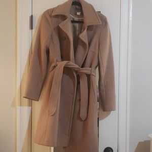 J. Crew Stadium Cloth Trench Coat